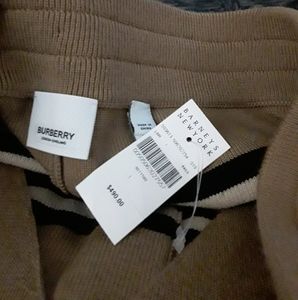 Burberry shorts tag still on